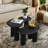 Hackney Mango Wood Nesting Coffee Table Set-113244264