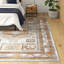 Tapis oriental orange Wadlington-784076956