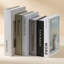 Ensemble de 6 faux livres Botanical Decorative