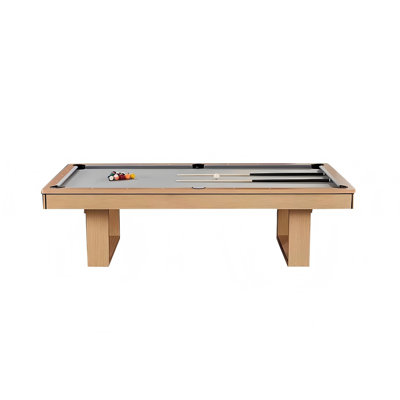 9'Gray American Three-in-one multi-functional Conference Table Tennis Table and Pool Table