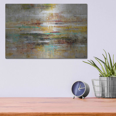 Brayden Studio® 'Oasis Reflection' by Ingeborg Herckenrath, Metal Wall Art