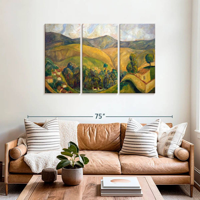 Alvord Landscape 1911, 36" H x 57" W