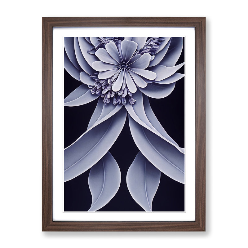 The Dignified Flower - Framed Print