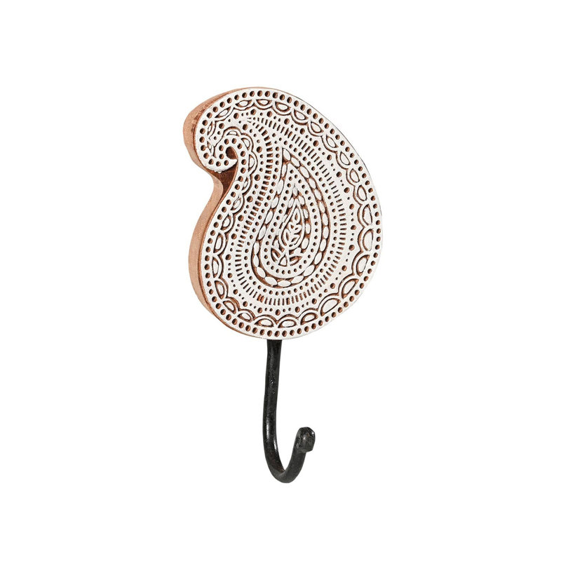 Cenobio Solid Wood Wall Hook