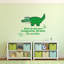 Adhésif décoratif en vinyle be Bold crocodile-243968770