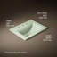 Memoirs® Stately Drop-in Bathroom Sink-71005353-98419494