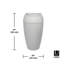 Poubelle pivotante en plastique 2,2 gallons Twirla-37866729