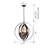Voorhies 4 - Light 17.7" Unique / Statement Globe Chandelier