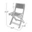 Ensemble de 2 chaises d'extérieur pliables en osier-129591728