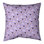 Housse de coussin carrée en fourrure de chat et insert