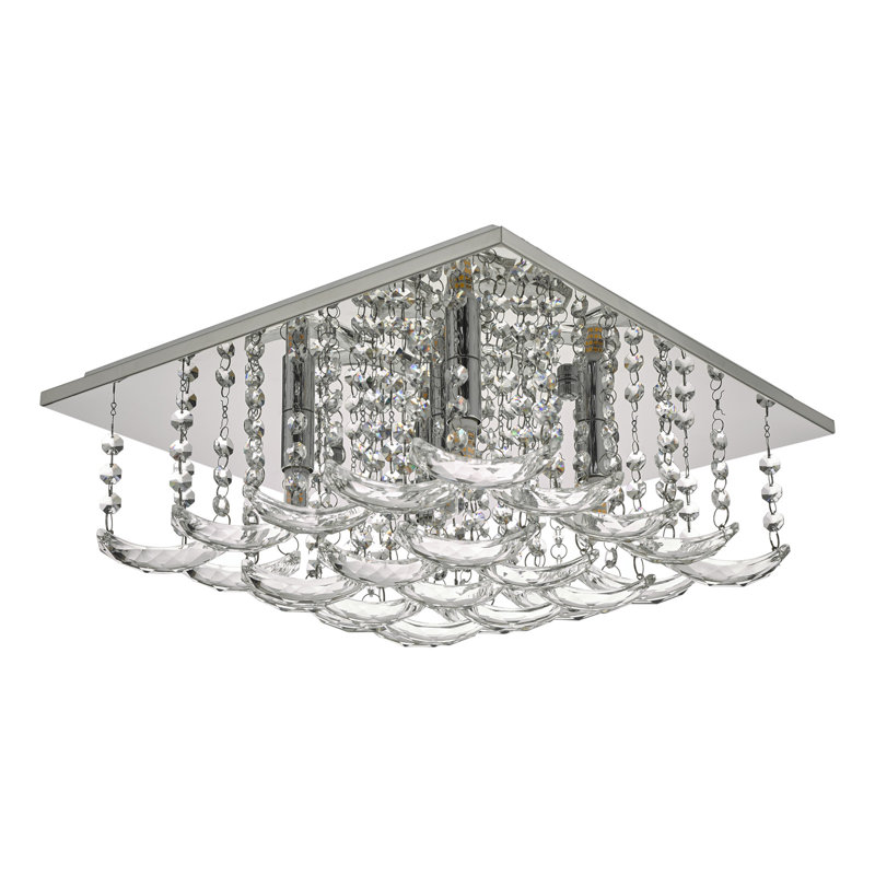 Bradyn Crystal Flush Mount