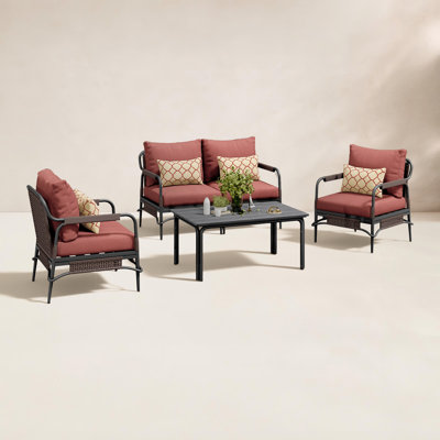 Hope 4-Person Sunbrella® Patio Seating Group