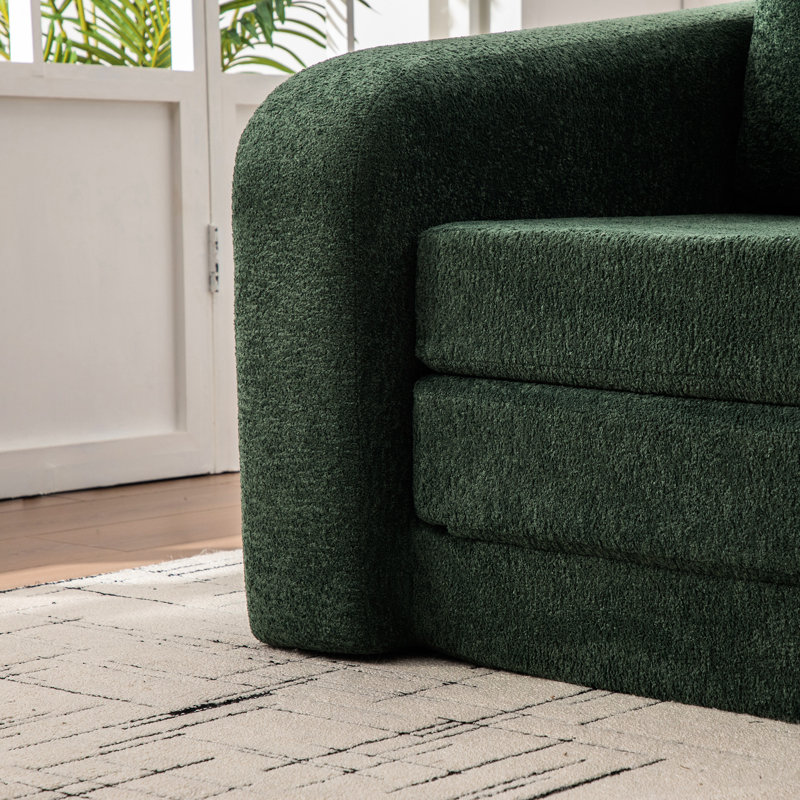 Lit en chenille, pliable et convertible, mousse haute densité, fond imperméable, pour se prélasser dans la salle de jeux