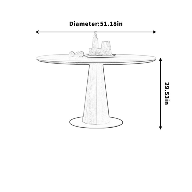 Lindamaria, 29.53"H x 51.18"L x 51.18"W