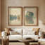 Ensemble de 2 œuvres d'art encadrées de qualité supérieure sur toile de qualité supérieure avec cadre de 26 po x 36 po-1559836628