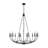 12 - Light Dimmable Empire Chandelier