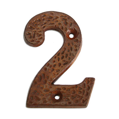 3'' H Metal House Number