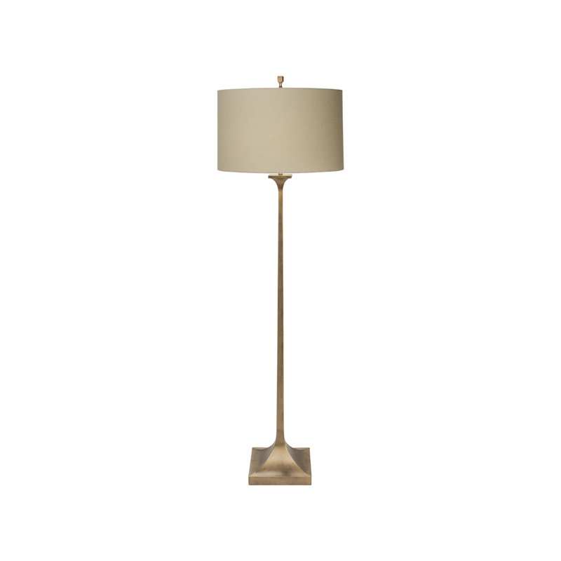 Gramercy Floor Lamp, Gilded Iron