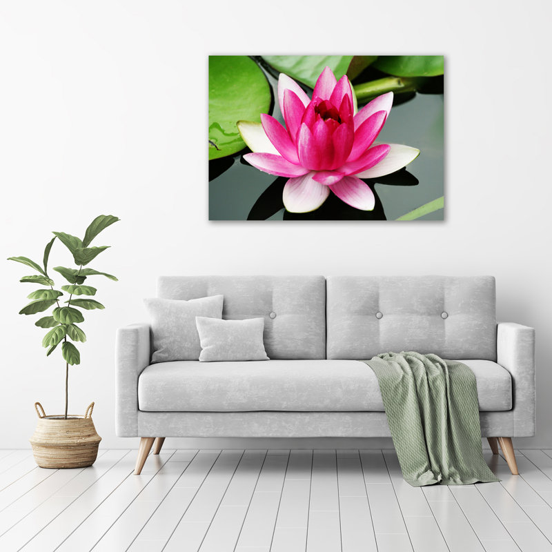 Water Lily - No Frame Print on Canvas