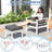 Charlsa 9 - Person Patio Conversation Set with Cushions-1367042319
