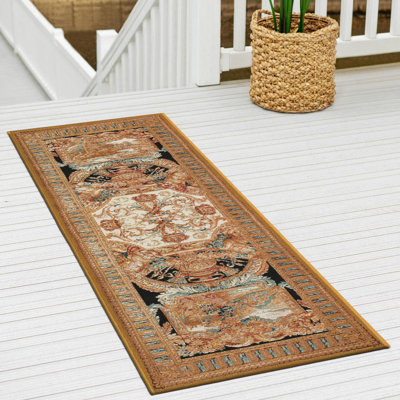 Indoor/Outdoor Traditional Area Rug