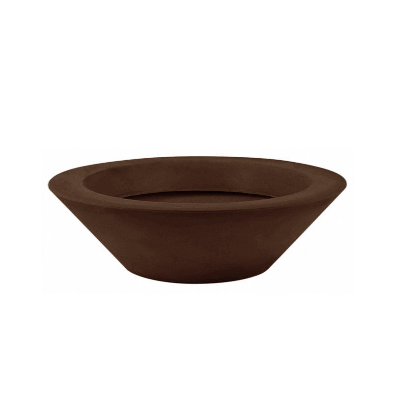 Centro Pot Planter, 14.25" H x 47.25" W x 47.25" D, Bronze