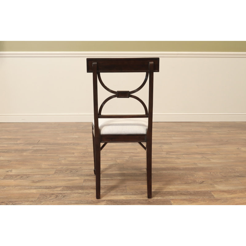 Upholstered Dining Chair, Walnut