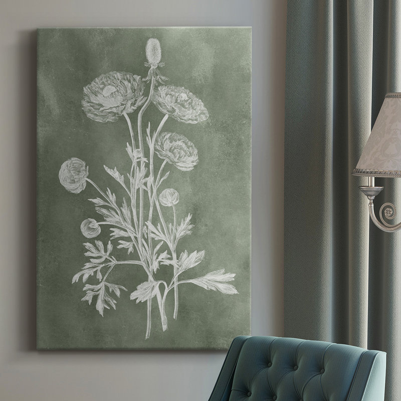 " Sage Impressions I ", 8" W x 12" H