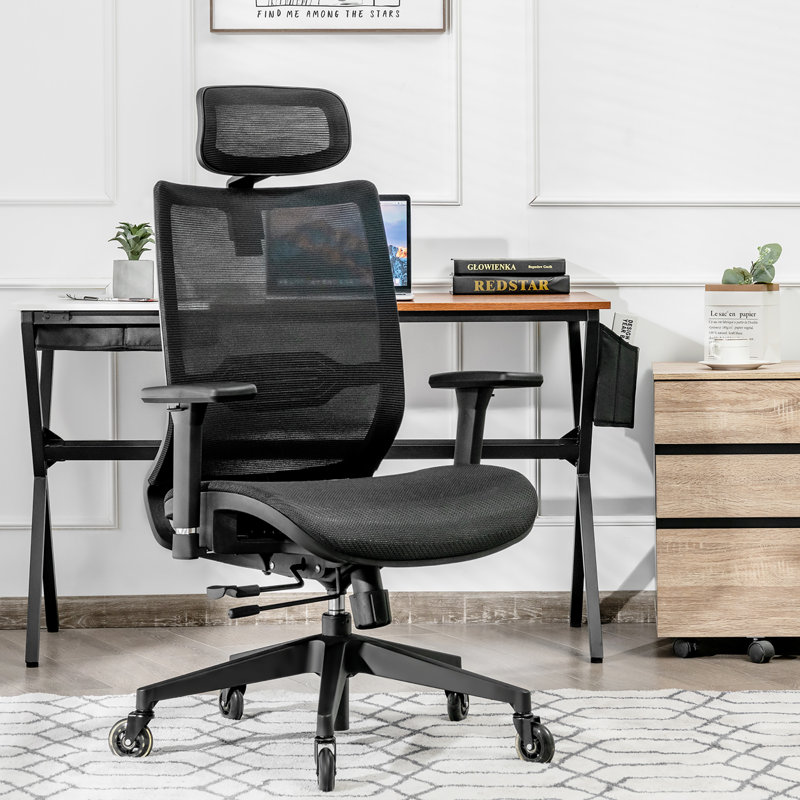 Cherle Mesh Task Chair with Headrest