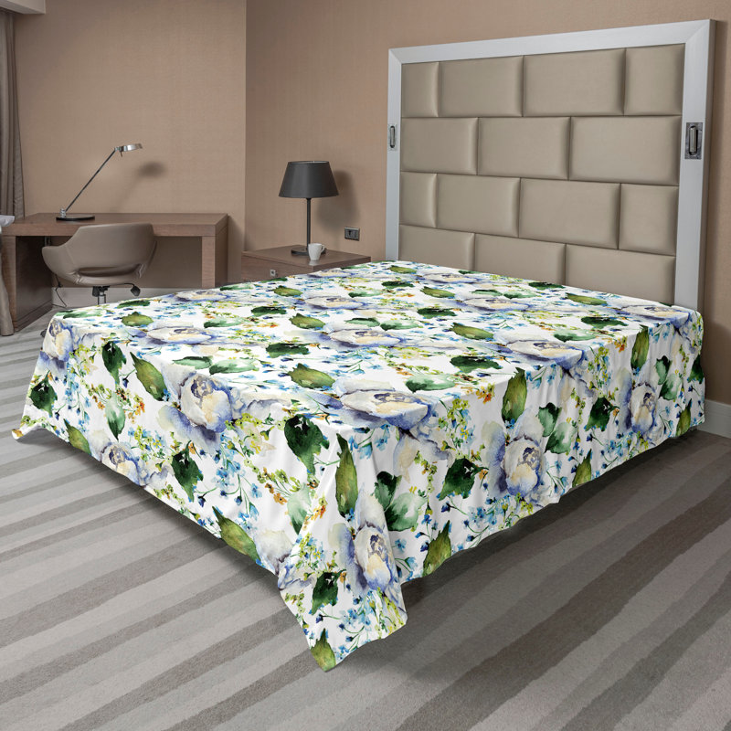 Drap plat Ambesonne, Drap plat pour très grand lit californien