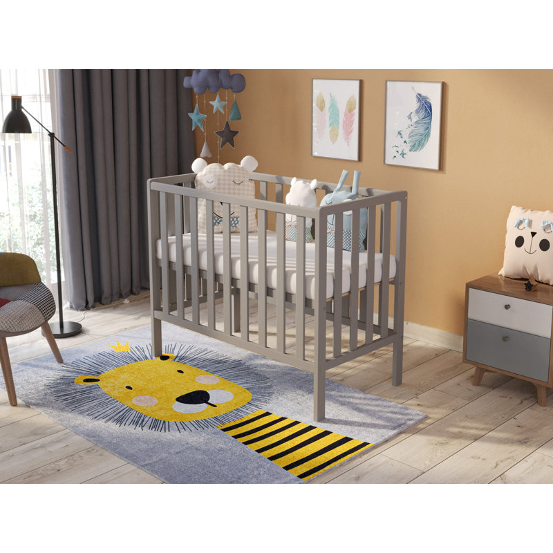 Quinnetta Cot Bed, Grey