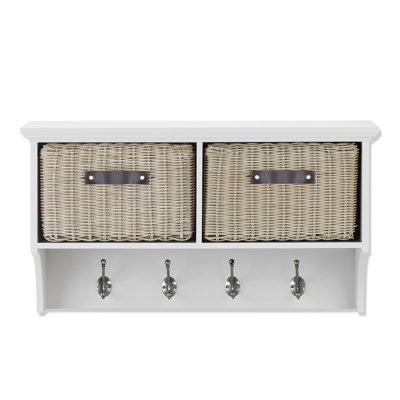 Anita Solid Wood Cube Shelf