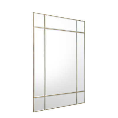 Beaumont Engineered Wood Flat Wall Mirror