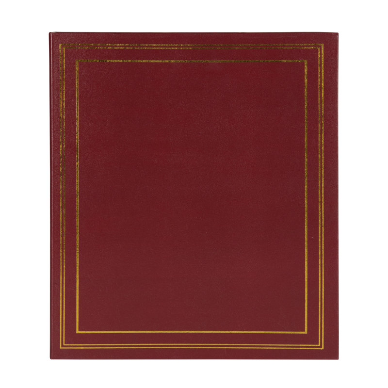 Ensemble d'albums photo traditionnel, Rouge