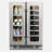 Whynter BSR-6020FDS 24 inch Built-ln Wine Fridge 20 Bottles & 60 Cans Undercounter Stainless Steel Wine Refrigerator with Digital Control, Lock, and Carbon Filter