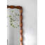 Miroir de style Mid-Century moderne avec cadre en bois massif, miroir de chambre haute définition mural non-déformable, miroir de salon
