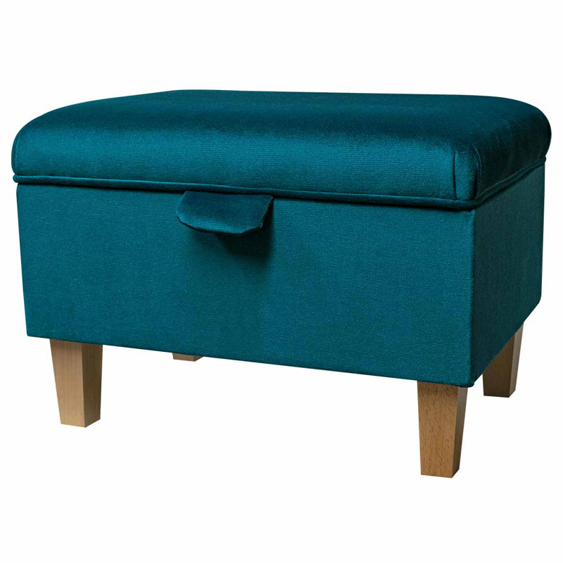 Polyester Upholstered Storage Bench
