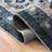 Vine Foldable Washable Area Rug – Blue/White-1761804881