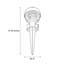 Elara Dome Path Light - Stake Outdoor Lamp
