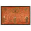 Antique Textile Chinese  Red 1850s Rug