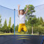 Trampoline de cour arrière 14 'avec enceinte de sécurité Audiohome