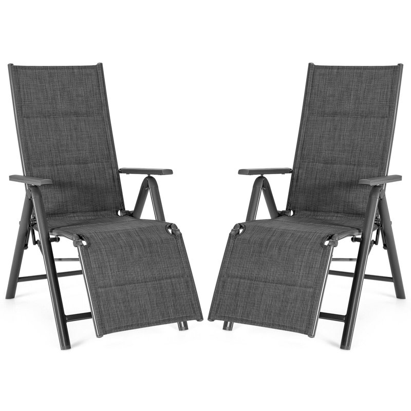 Chaise longue inclinable 29 po Hebersham