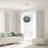 14.5"W Giolanda Round Glam Pendant Light With Brushed Gold Canopy - Mercer41