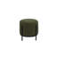 Tabouret rond Formentera jaune bouclé-1467954795