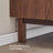 Walnut Solid Wood Accent Cabinet