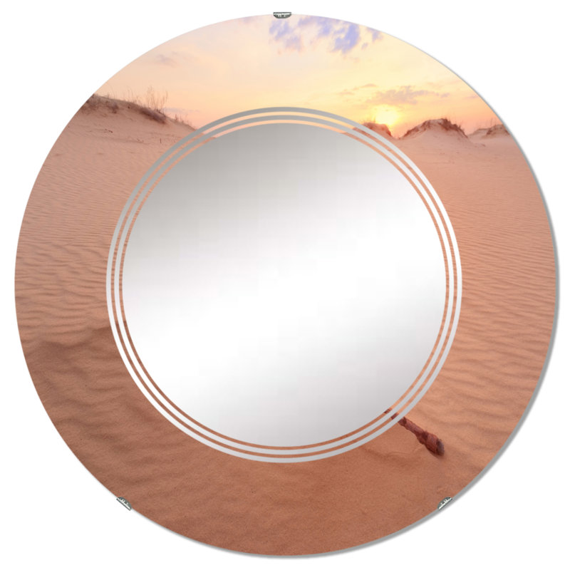Miroir de salle de bain sans cadre, 32 po x 32 po