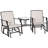 Outdoor Glider Chairs With Coffee Table