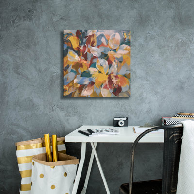 'Fall Confetti Leaves' by Danhui Nai Canvas Wall Art