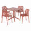 Ensemble repas carré pour 4 personnes-2081812305