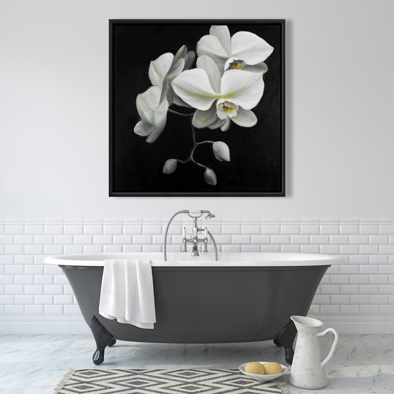 " White Orchids "